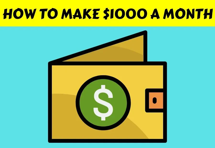 how to make 1000 a month